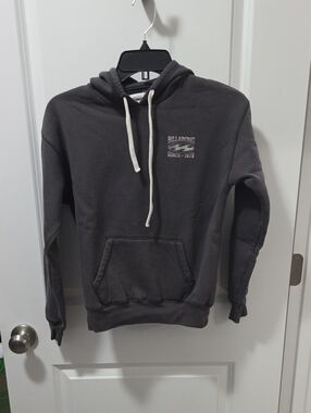Billabong Charcoal Gray Pullover Hoodie with Drawstring